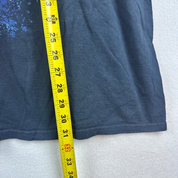 Bob Ross Graphic Tee Mens Size 3XL Galactic Painter Art Happy Tree Grunge Worn - Picture 4 of 9